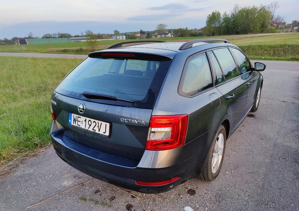 Skoda Octavia cena 52900 przebieg: 107000, rok produkcji 2019 z Pyzdry małe 56